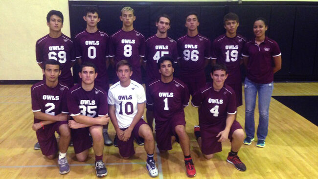 AUC Boys Volleyball 2013 14 