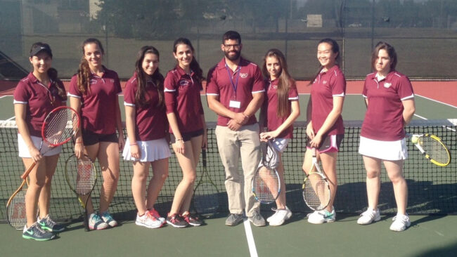 AUC Girls Tennis 2014 15