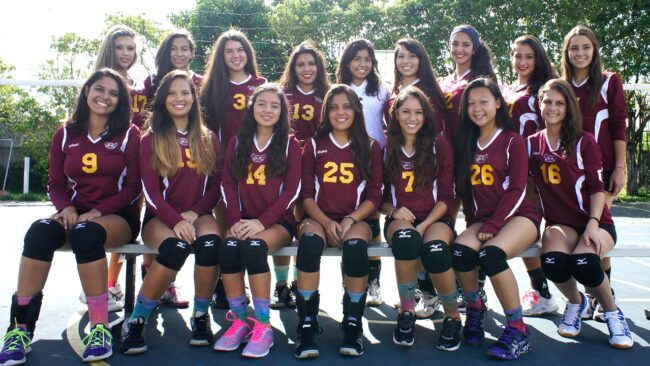 AUC Girls Volleyball 2014 15 1