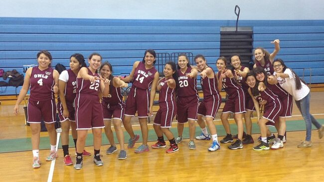 AUC Girls Basketball 2015 16 2