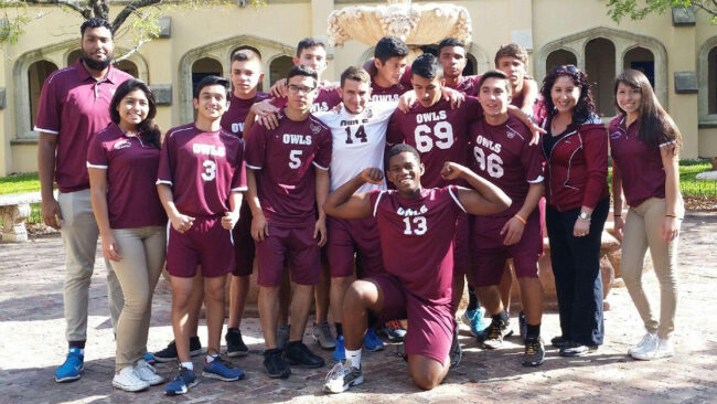AUC Boys Volleyball 2014 15