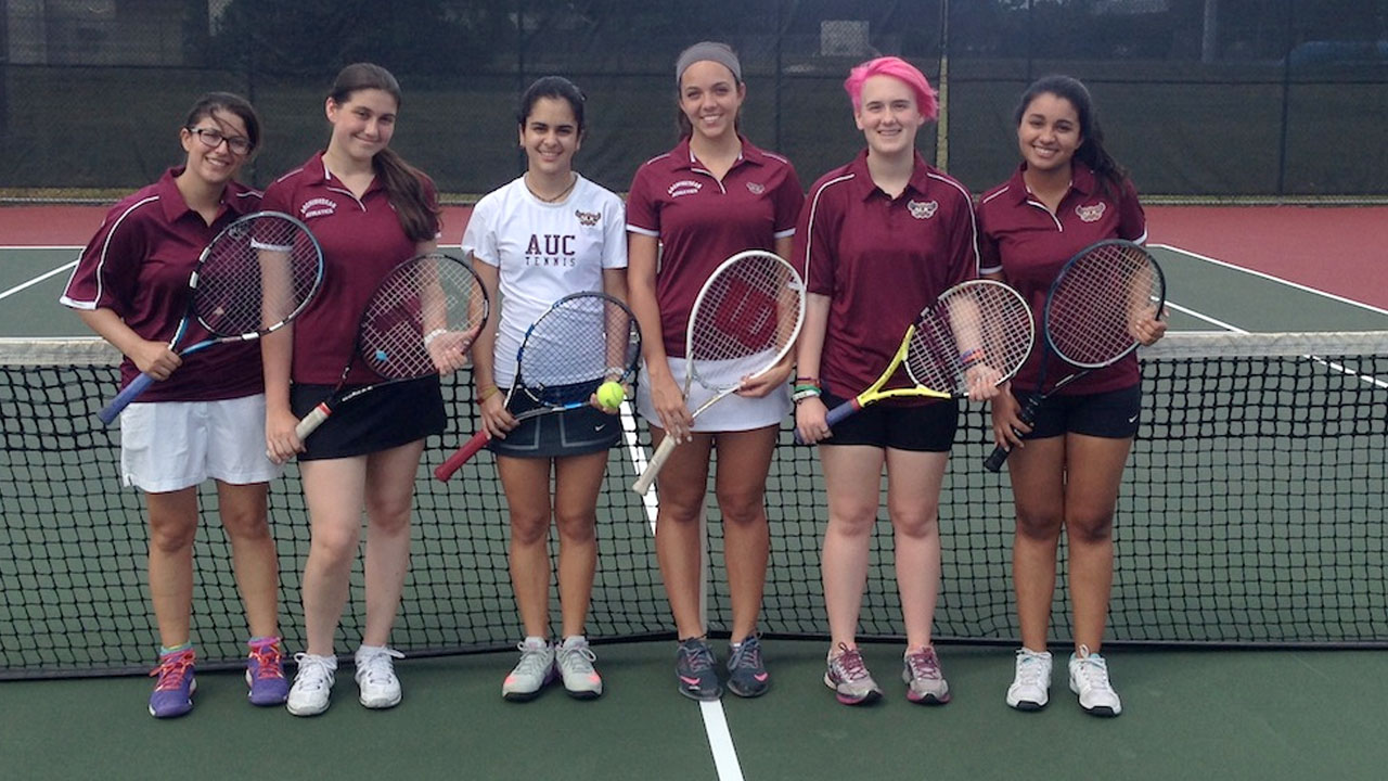 AUC Girls Tennis 2015 16