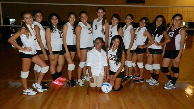 AUC Girls Volleyball 2012 13 4