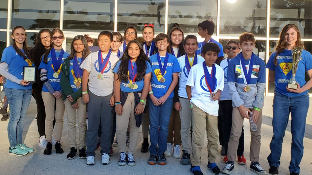 AMC Science Olympiad Wins Regionals