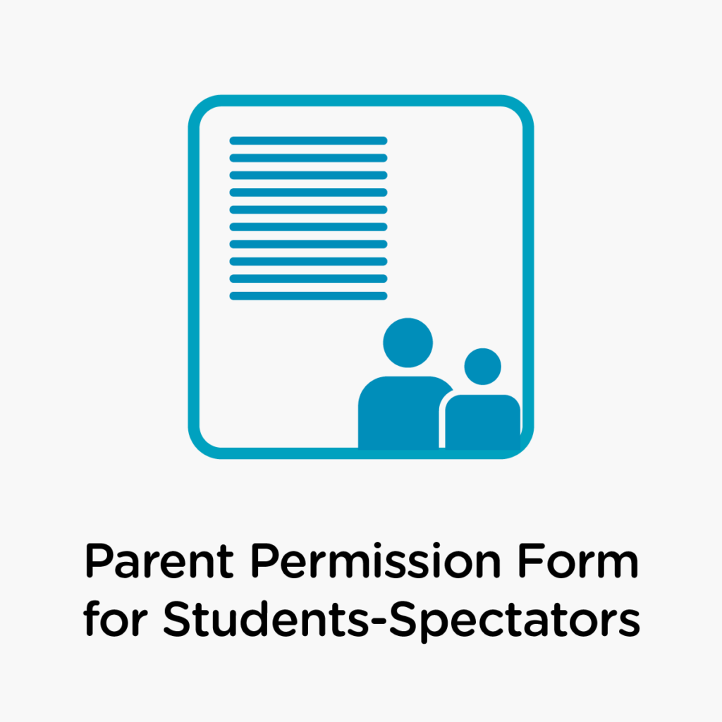 Parent Permission Form for Students-Spectators