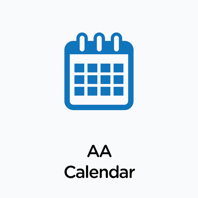 AA Calendar Button