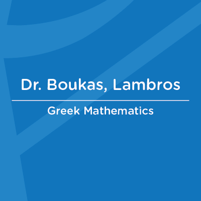 AA Faculty Dr. Boukas, Lambros