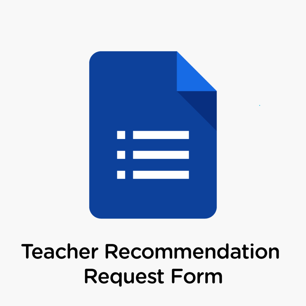 AUC Teacher Recommendation -Request Form