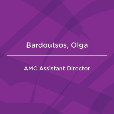 Bardoutsos, Olga_AMC Faculty