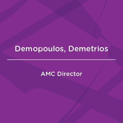 Demopoulos Demetrios AMC Faculty