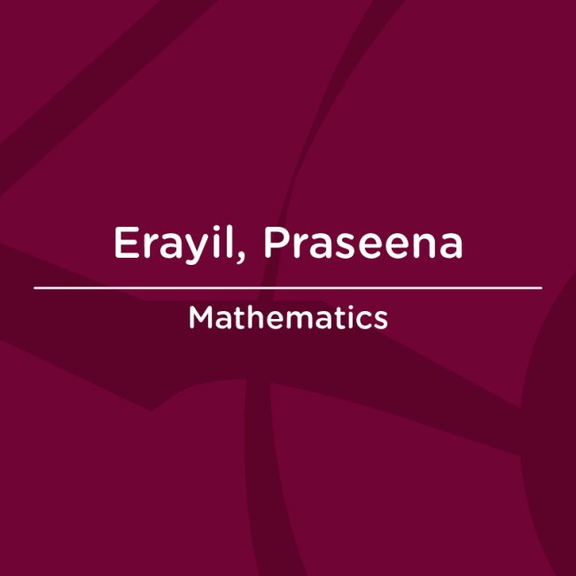 Erayil Praseena AUC Faculty