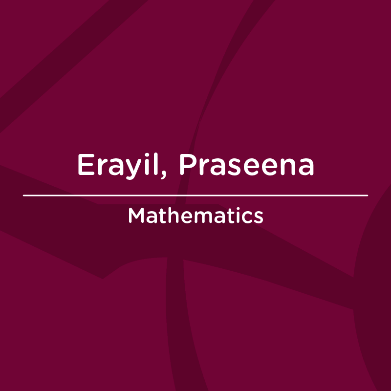 Erayil Praseena AUC Faculty