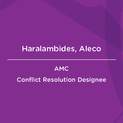 Haralambides Aleco AMC Faculty