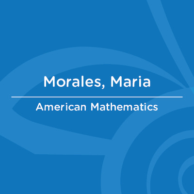 Morales Maria AA Faculty