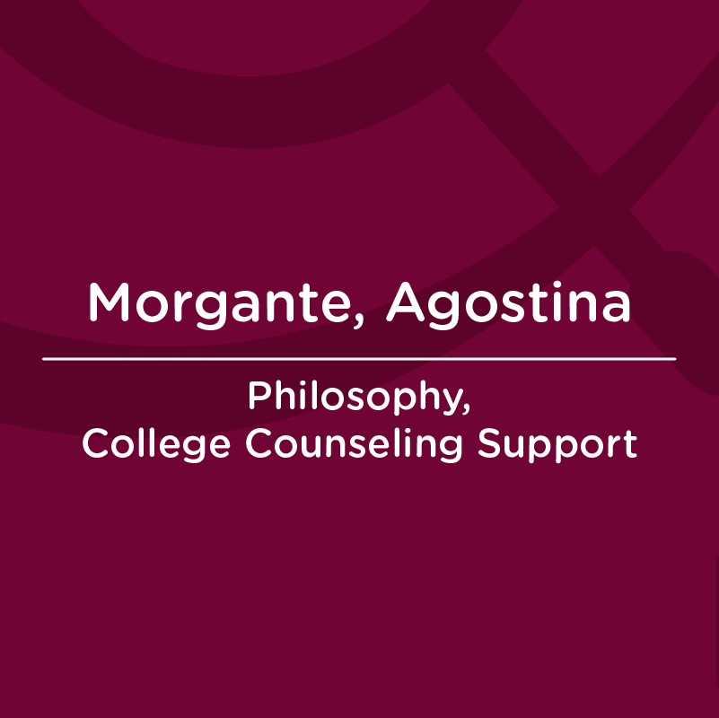 Morgante, Agostina_AUC Faculty