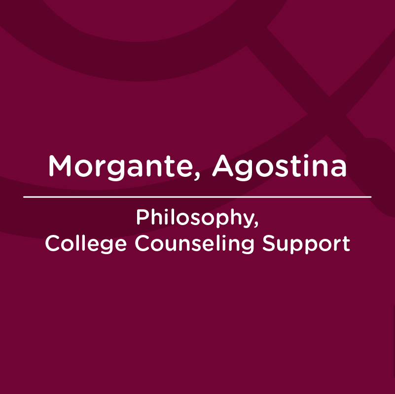 Morgante Agostina AUC Faculty