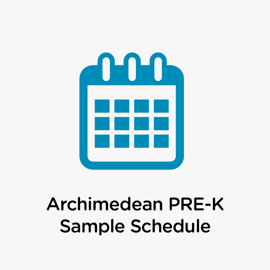 PRE-K Sample Schedule