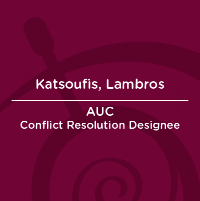 The AUC Conflict Resolution Designee
