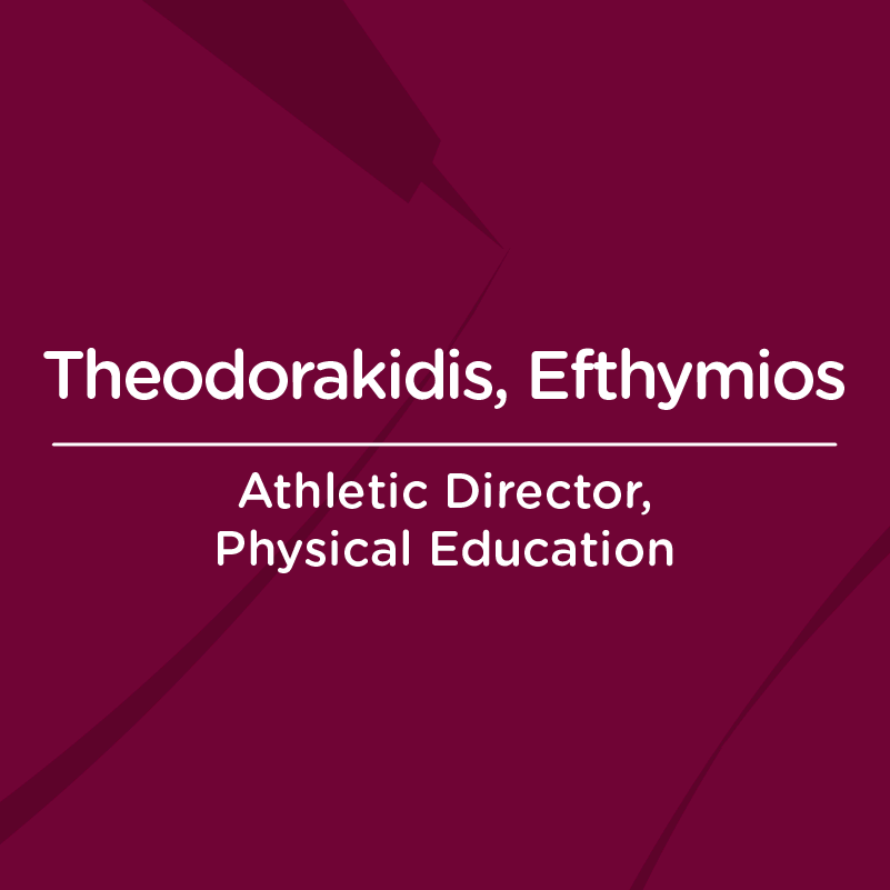 Theodorakidis, Efthymios_AUC Faculty