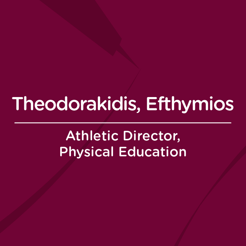 Theodorakidis Efthymios AUC Faculty