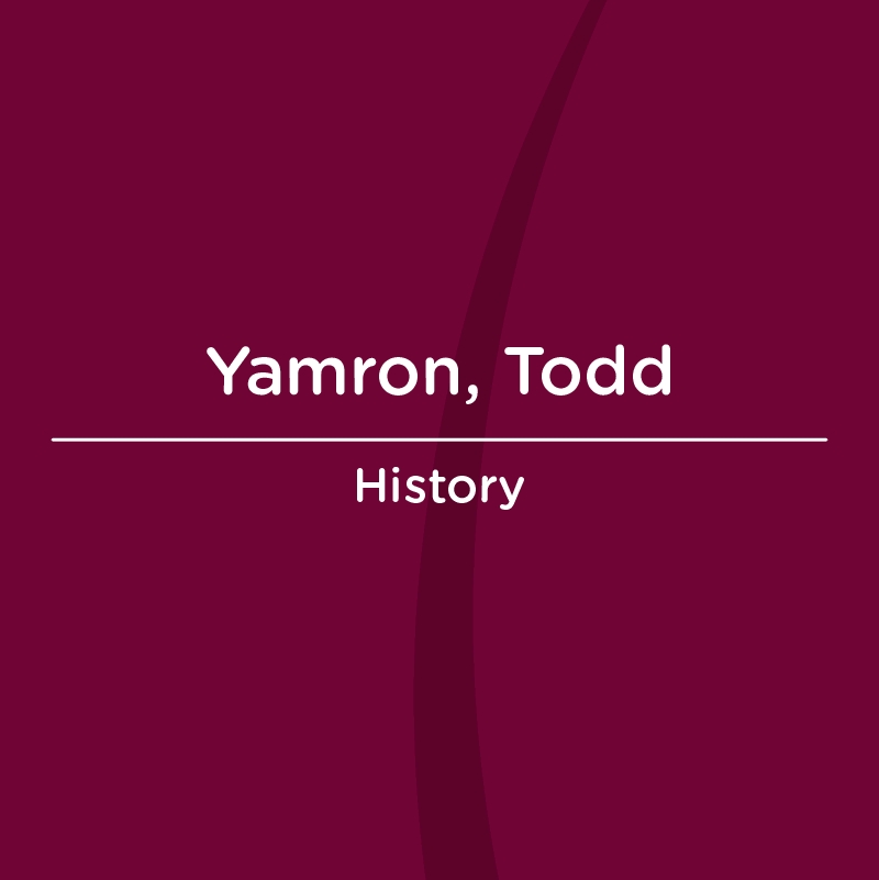 Yamron, Todd_AUC Faculty