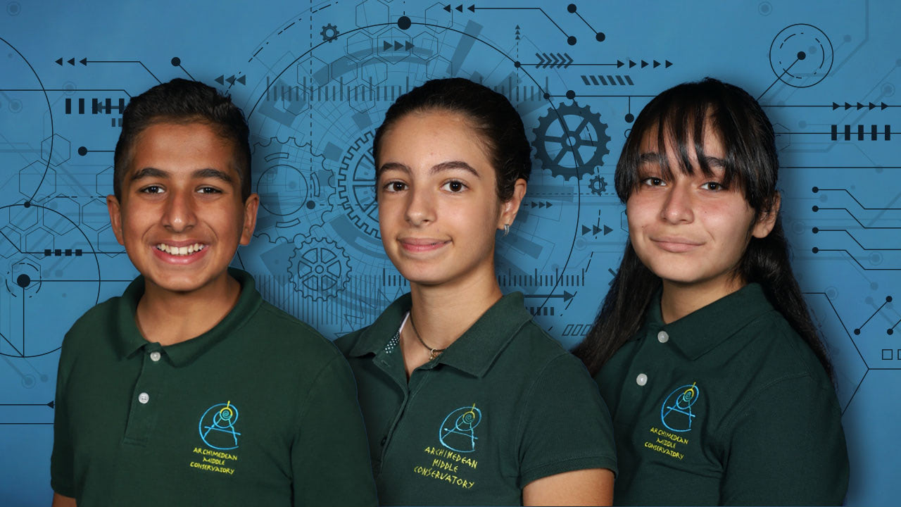 ArchimedeanMiddleConservatory(AMC)studentsintheSouthFlorida