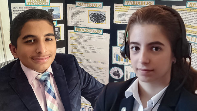 AMC State Science Fair Results 2021 FI