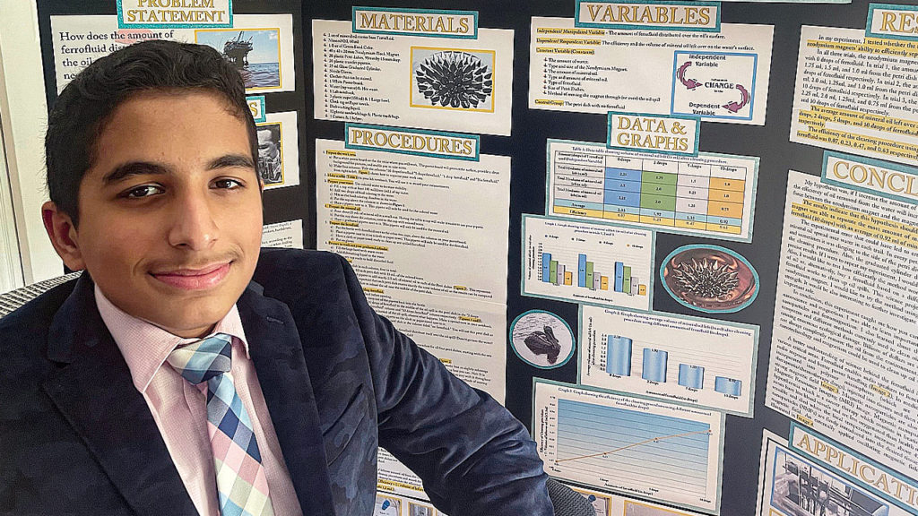 AMC State Science Fair Results 2021 Pranav Rai