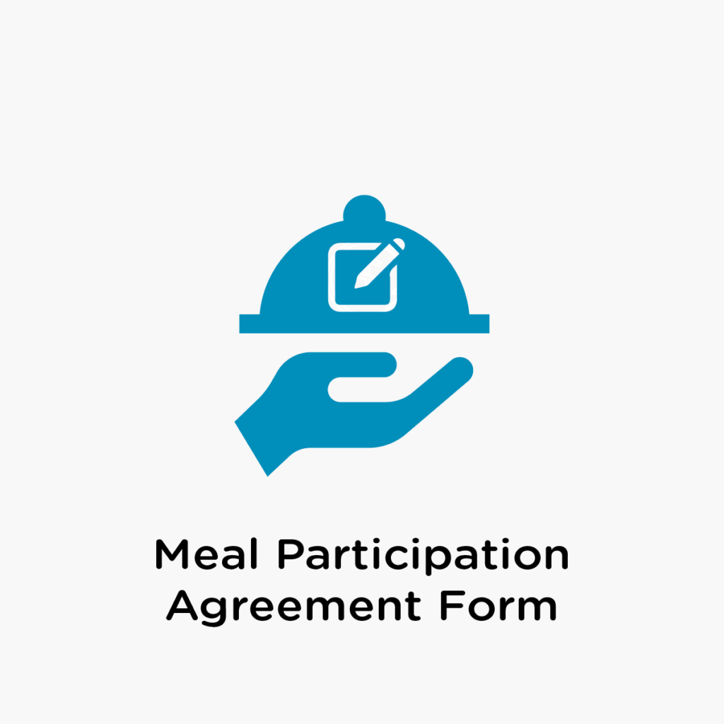 Meal Participation Agreement Form
