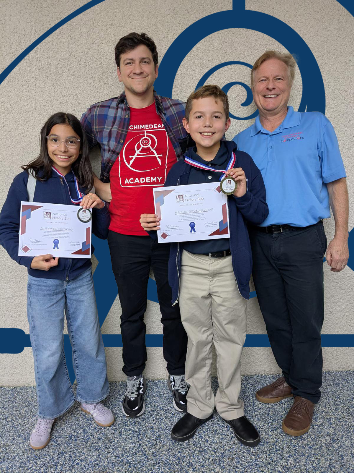 Archimedean Scholars Shine in Regional History Bee!