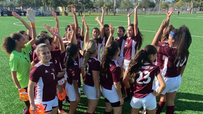 AUC Girls Soccer 2021 22 2