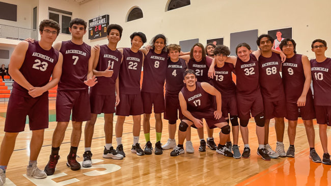 AUC Boys Volleyball 2021 22