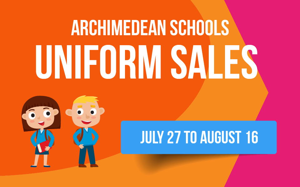 Archimedean Uniforms Sales Banner 2022