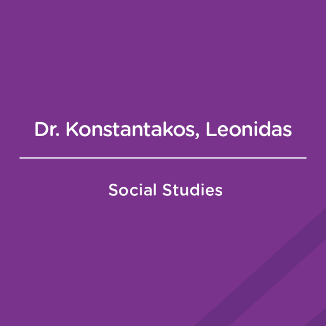 AMC Faculty Konstantakos Leonidas 1