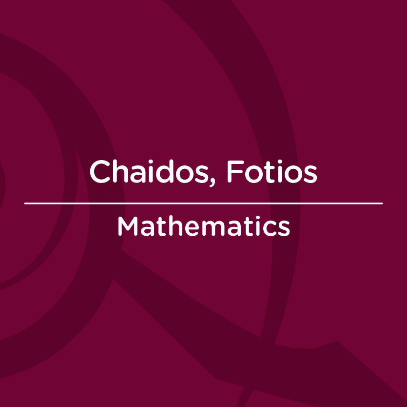 AUC Faculty Profile Cards Chaidos Fotios