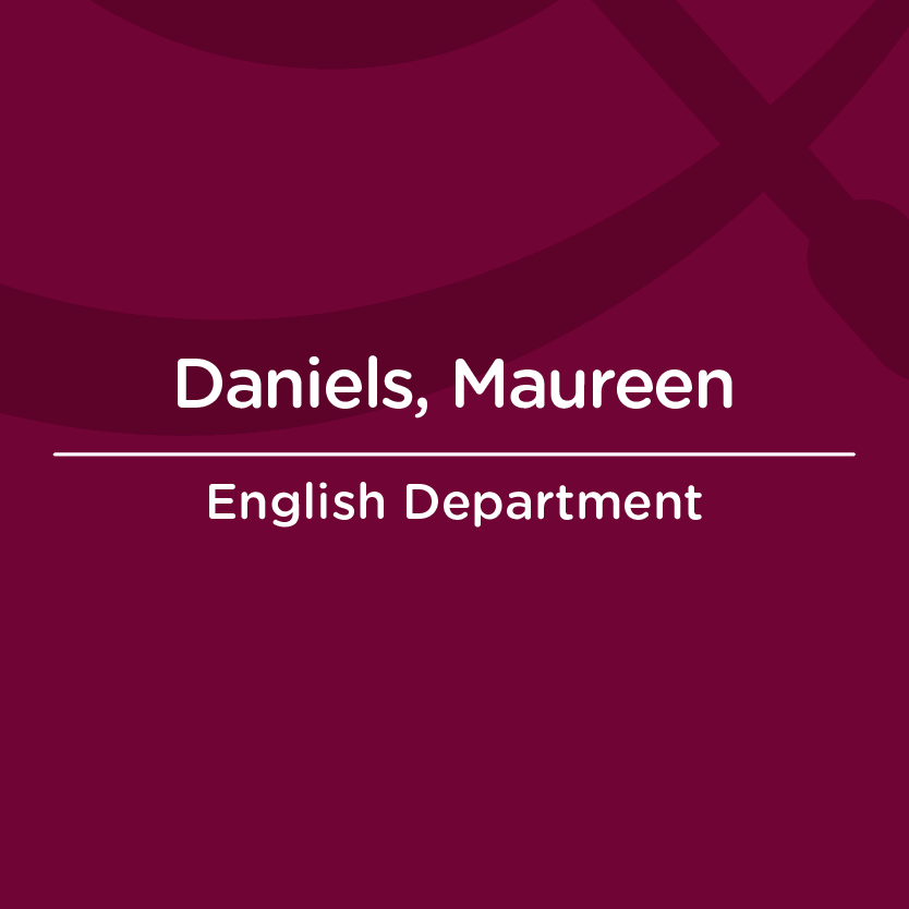 AUC Faculty Profile Cards Daniels Maureen