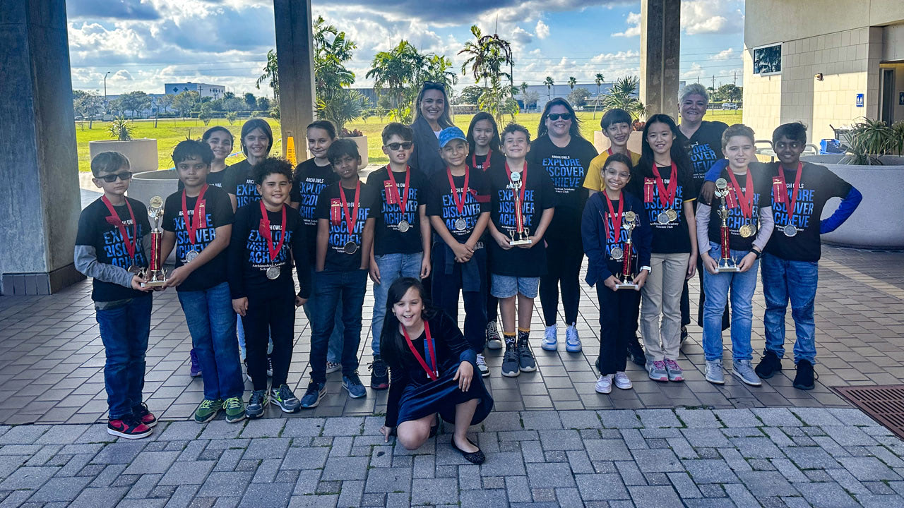 Archimedean Academy Οutstanding performance at the 2024 SECME competition FI