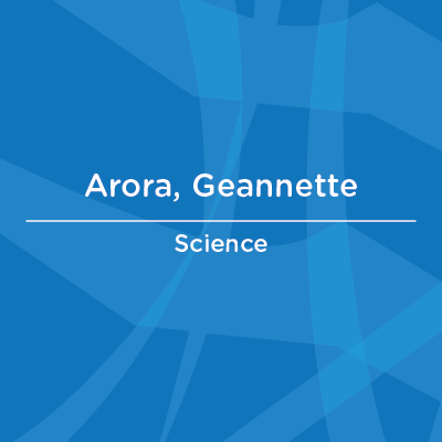 AA Faculty Profiles Cards Arora, Geannette
