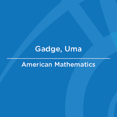 AA Faculty Profiles Cards Gadge, Uma