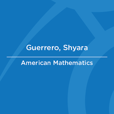 AA Faculty Profiles Cards Guerrero, Shyara