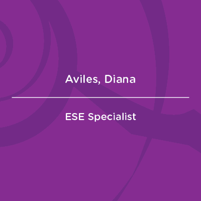 AMC Faculty Profiles Cards Aviles, Diana | ESE Specialist