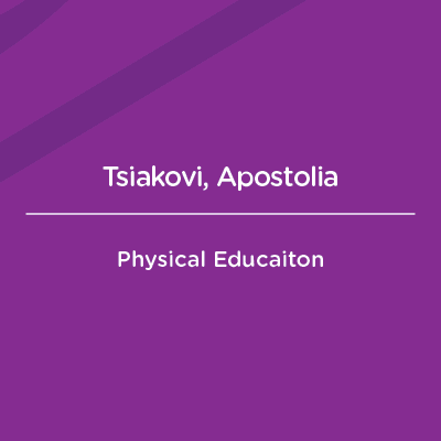 AMC Faculty Profiles Cards Tsiakovi, Apostolia