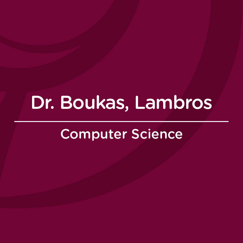 AUC Faculty Dr. Boukas, Lambros
