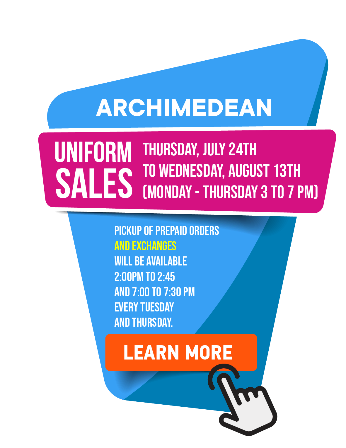 Uniform Sales Newsletter & Website Icon 2025 26