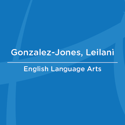AA Faculty Profiles Cards Gonzalez Jones, Leilani