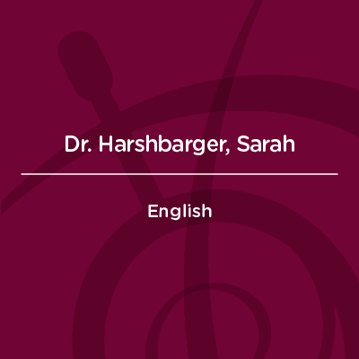 AUC Faculty Profile Cards Harshbarger, Sarah